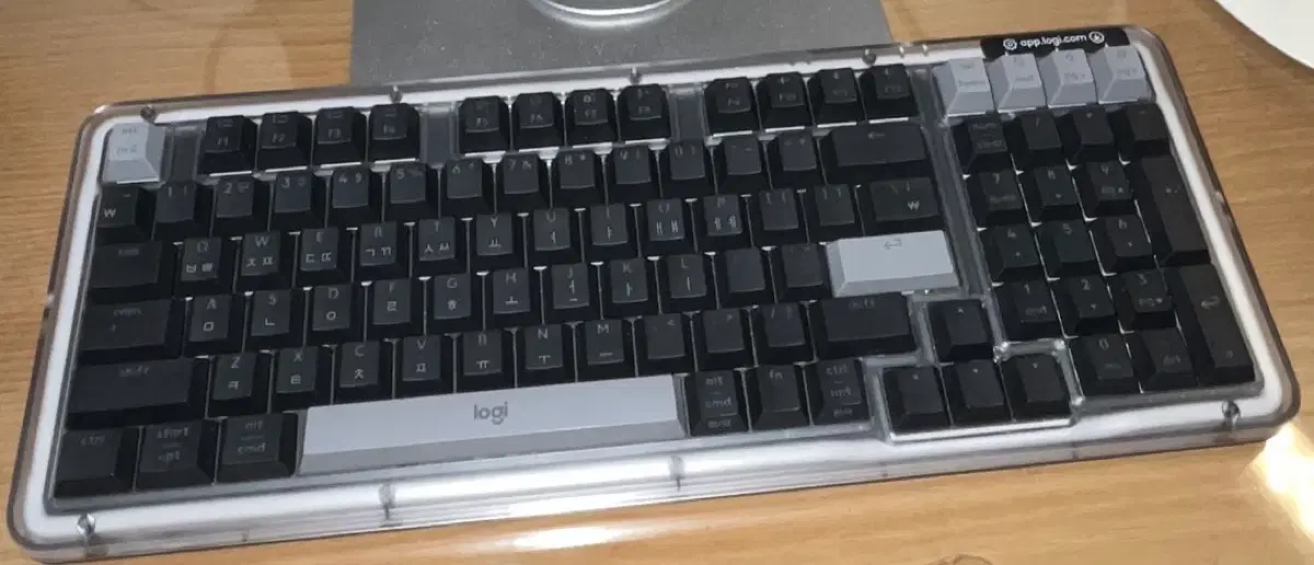 로지텍 Alto Keys K98M 무선 기계식 키보드 그래파이트 마블축