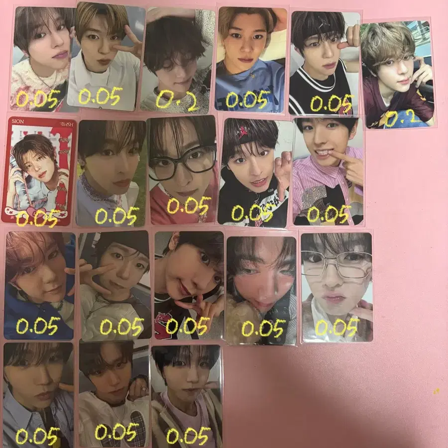 엔시티위시 포카 일괄 양도