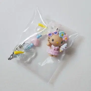 산리오 시크릿 스트랩 반짝임 썸머 수영장 키티