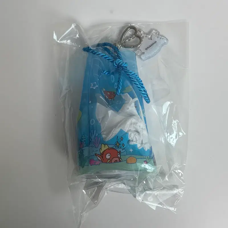 포켓몬 무릉도원 잉어킹 투명 이타백 파우치
