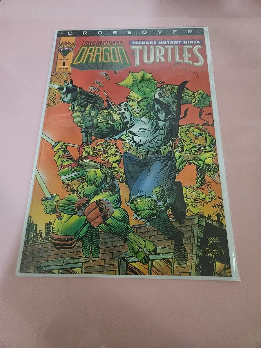 T / 1993 / The Savage Dragon / Teenage Mutant Ninja Turtles Crossover #1