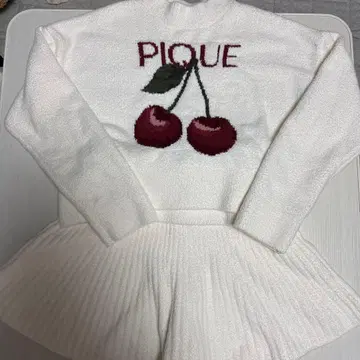gelato pique 체리 패턴 룸웨어 셋업