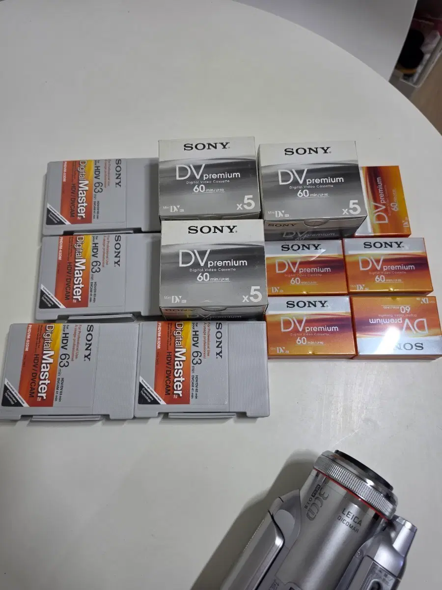소니 DV (premium/master) 6mm 테이프