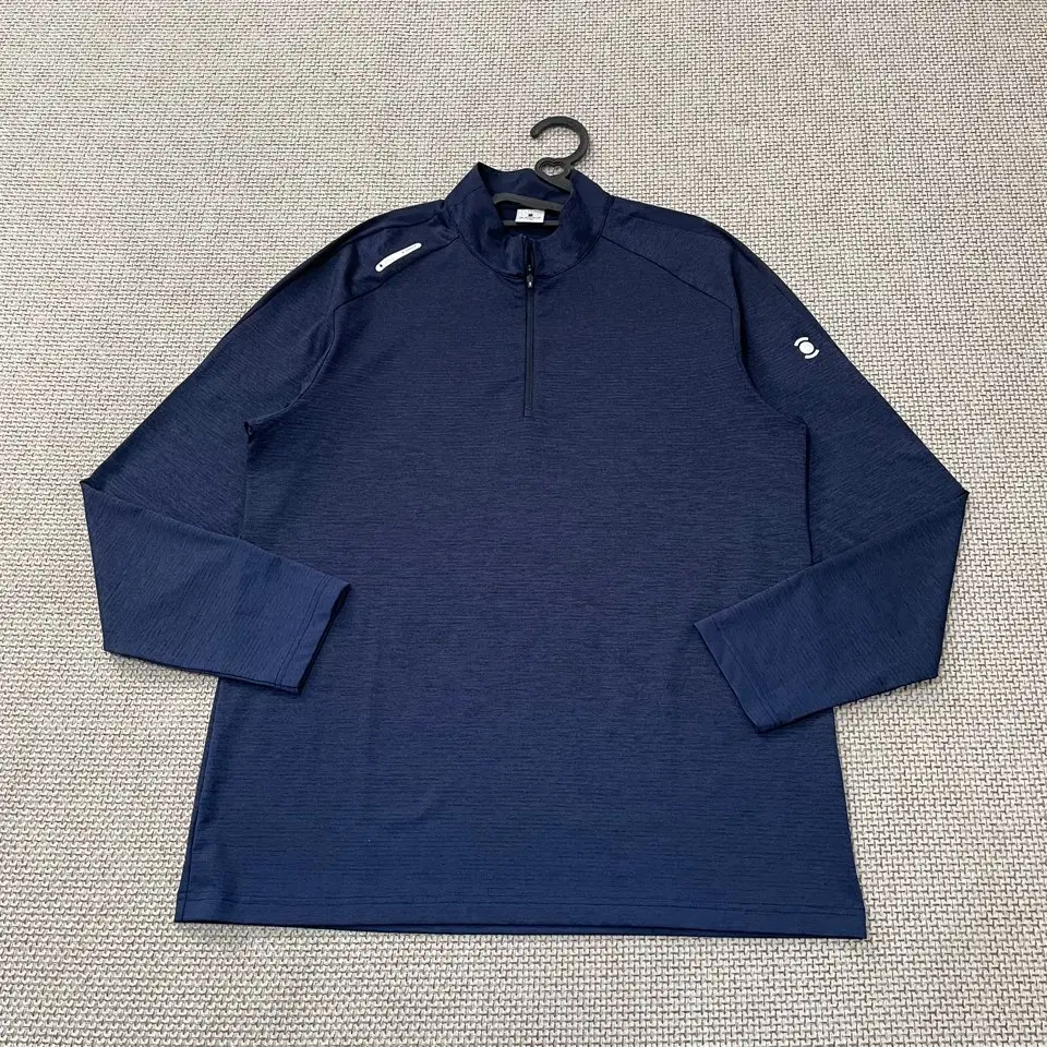 2XL 와이드앵글 반집업 골프 긴팔티 B.5714