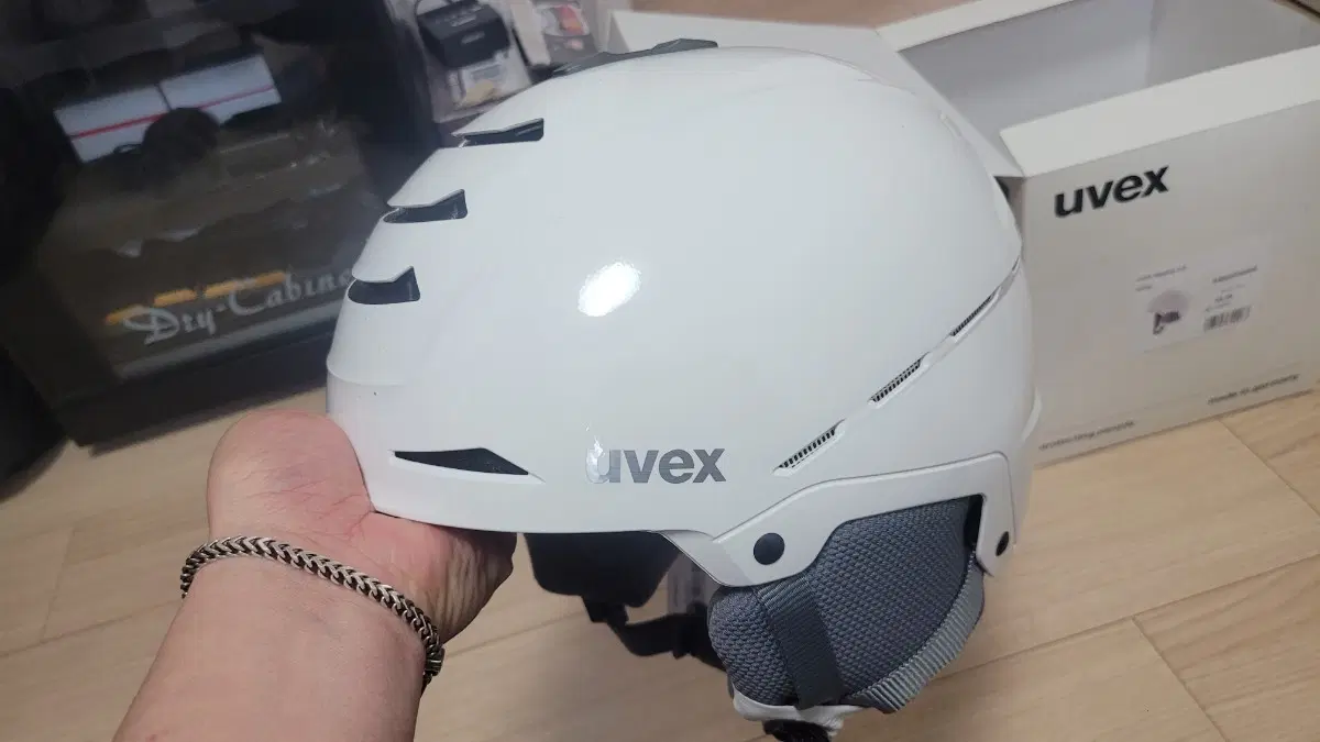 Uvex (우벡스)레전드 2.0 스키 헬멧 화이트 55-59 새상품