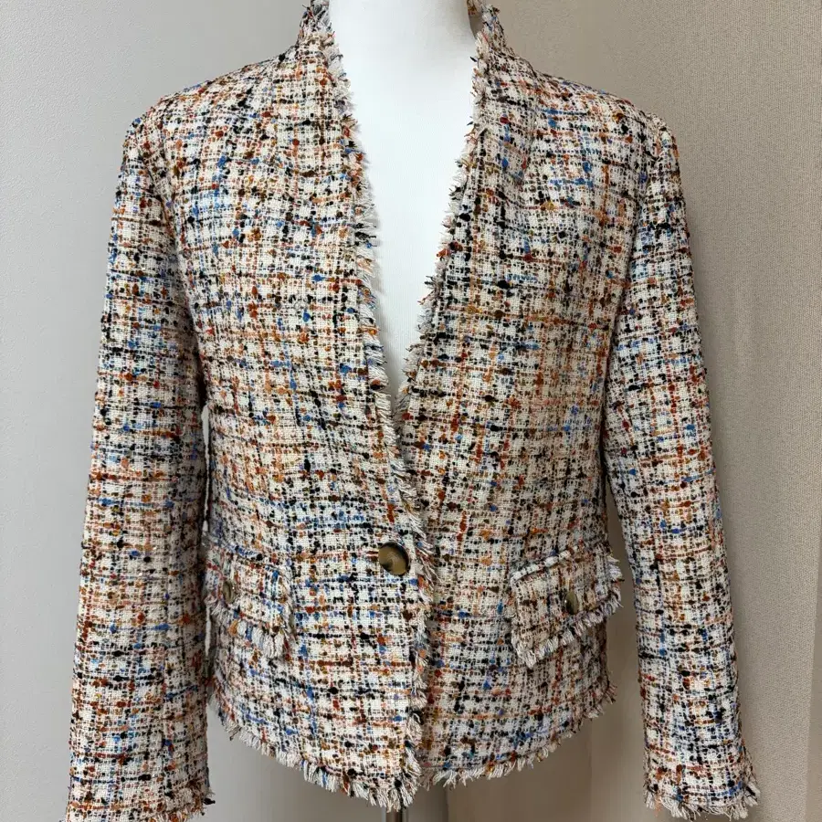 (새상품) Ann Taylor 트위드 자켓