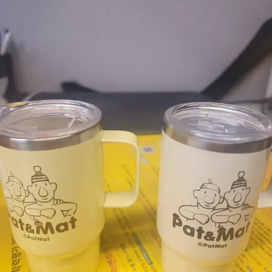 패트와매트 미니 텀블러 키링팝니다.