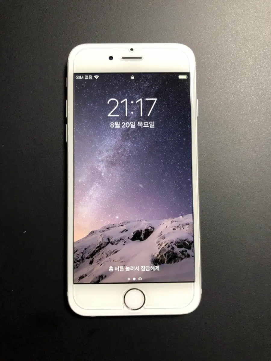 아이폰6 16gb 실버(배터리 100)