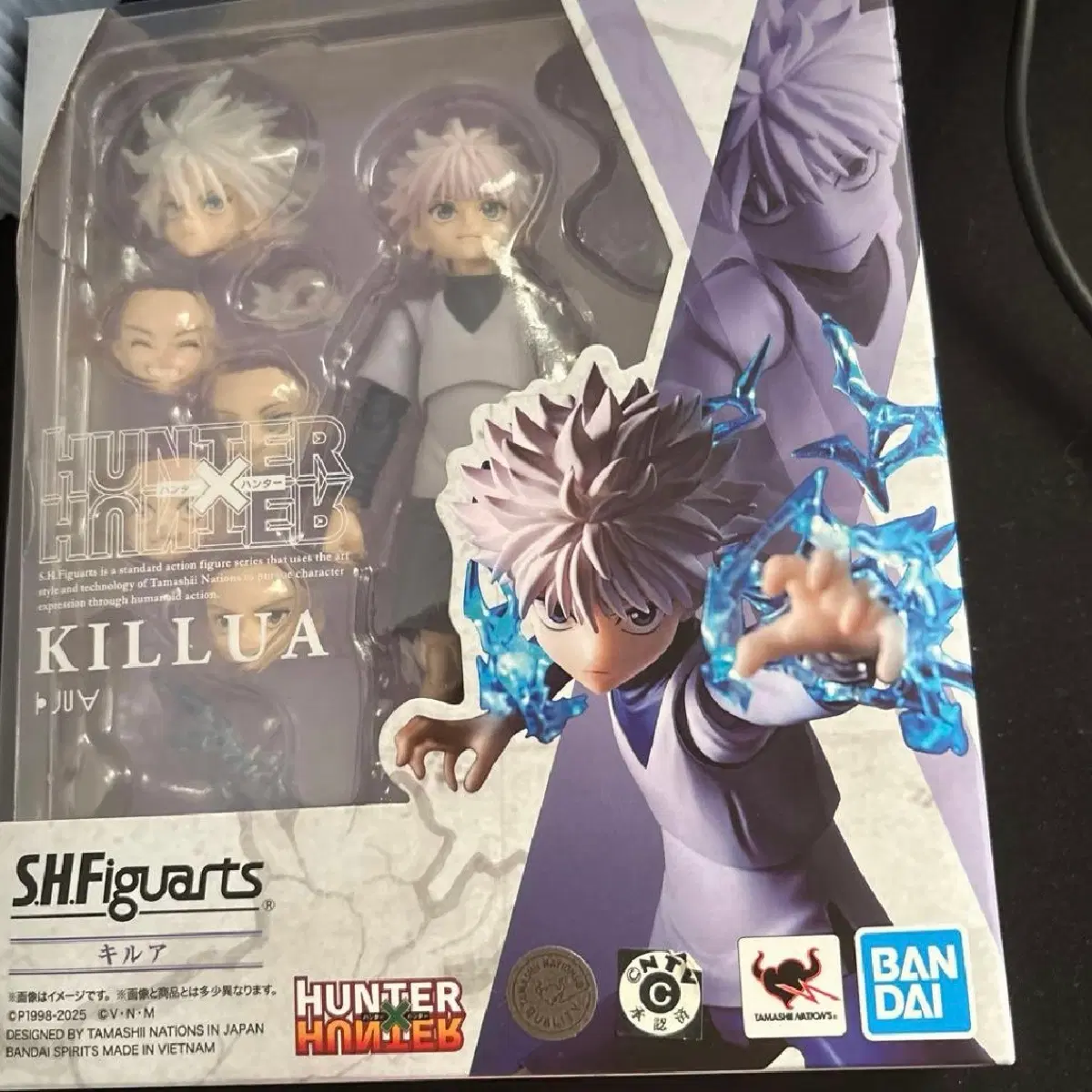 반다이 S.H.Figuarts 헌터x헌터 키르아 피규어