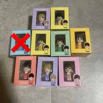 나니와단시 손가락 인형 8종 세트