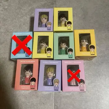 나니와단시 손가락 인형 5종 세트