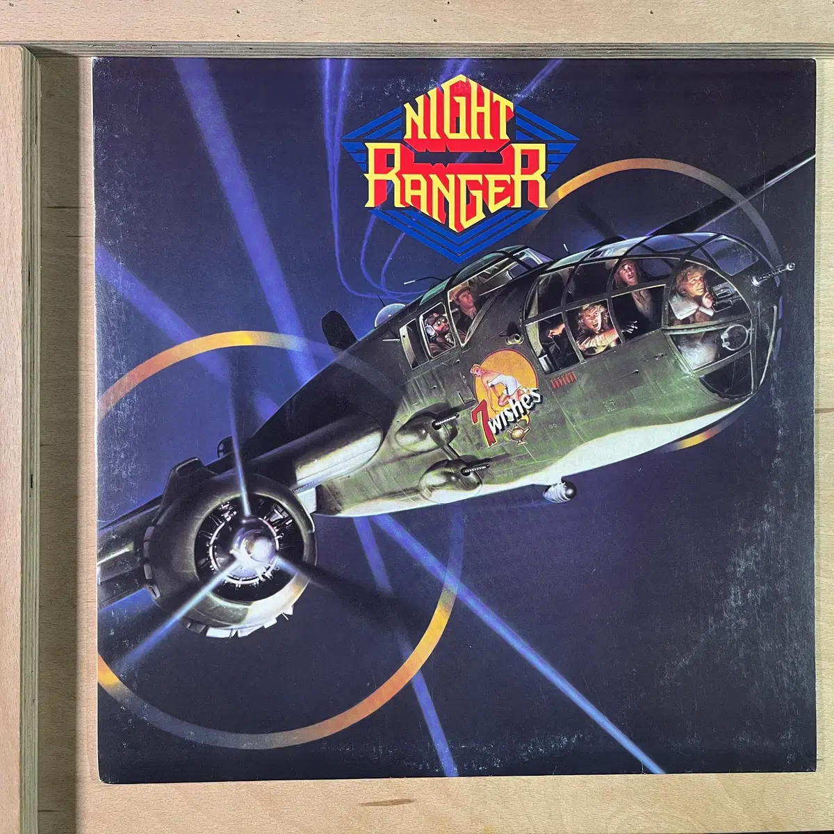 Night Ranger 7 Wishes 일본 1985년 LP