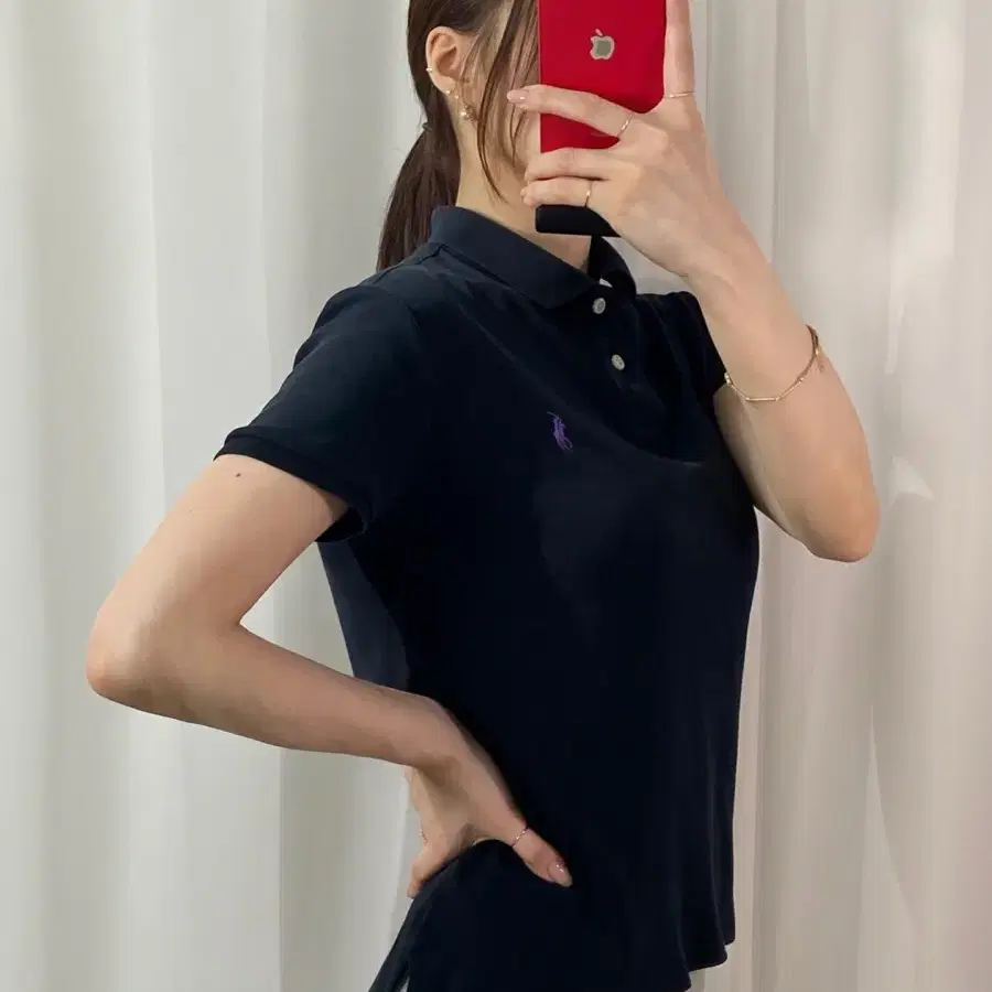 폴로 클래식 핏 블랙 PK