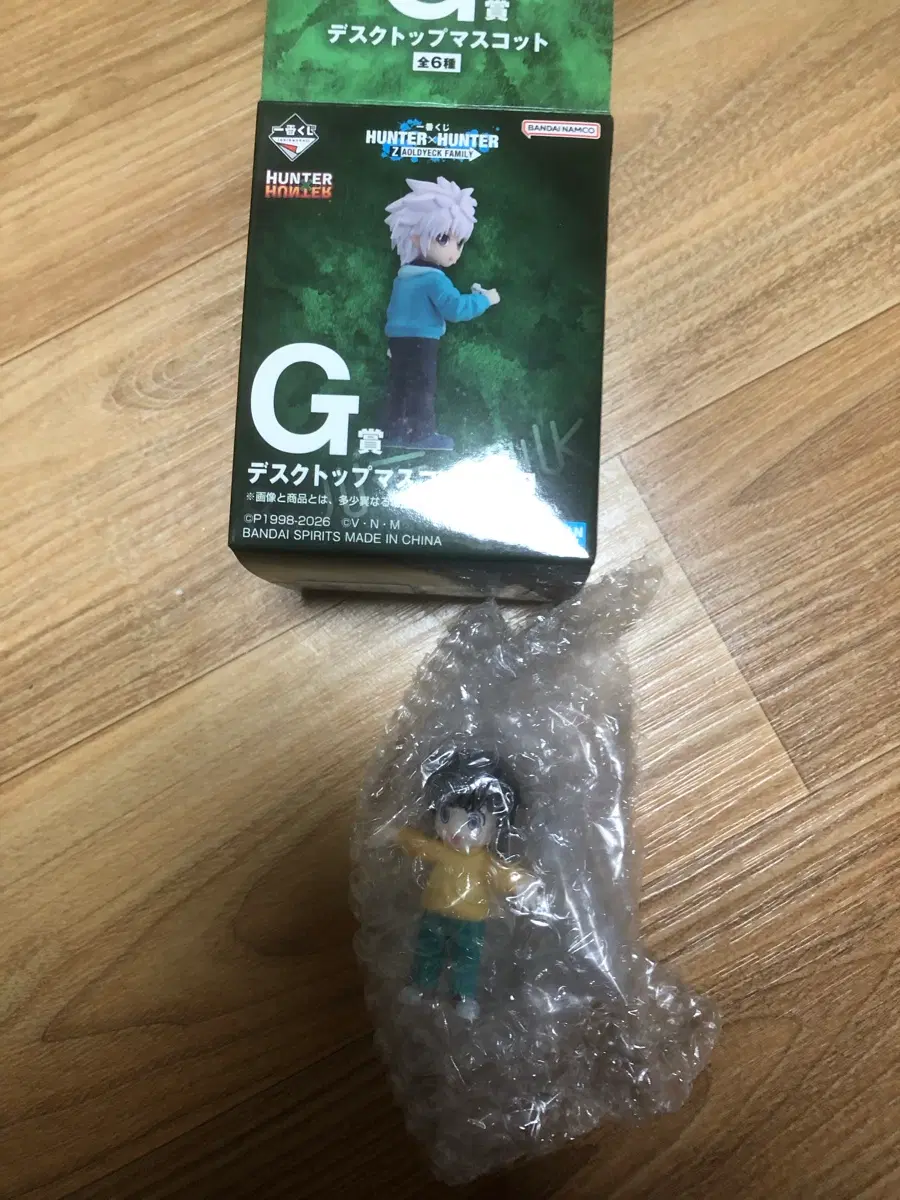 헌터헌터 제일복권 이치방쿠지 아르카 g상 데스크탑 피규어 조르딕패밀리