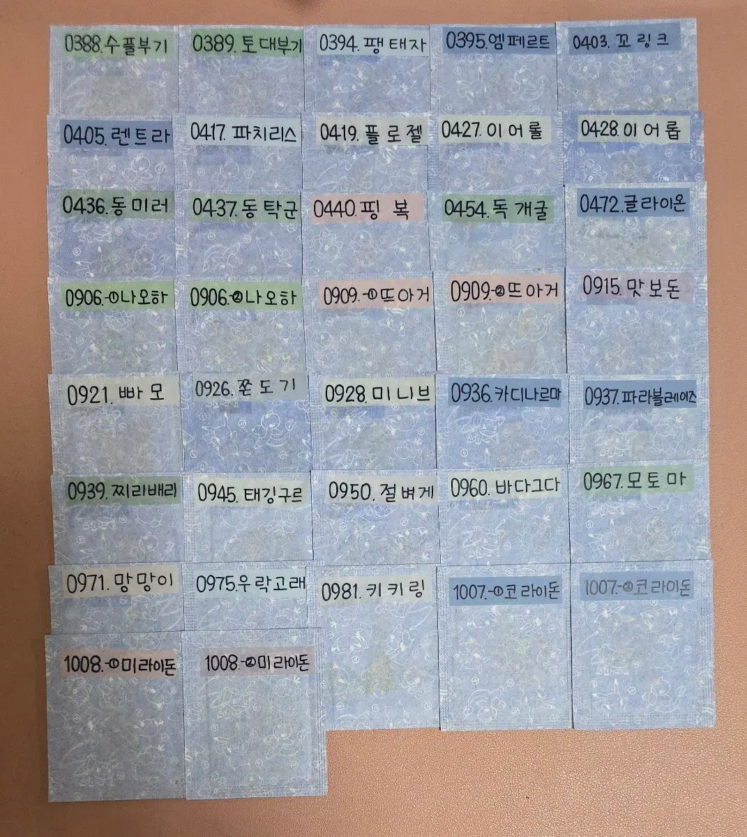 으이우에오님 결제창입니다