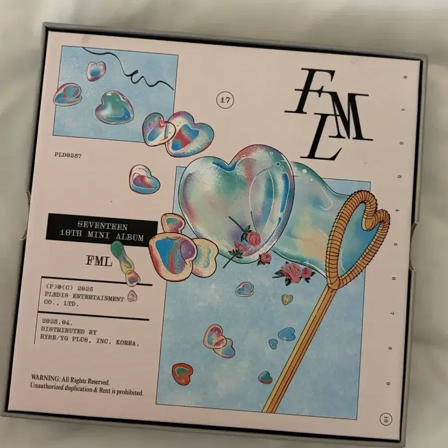 세븐틴 FML 캐럿반 앨범