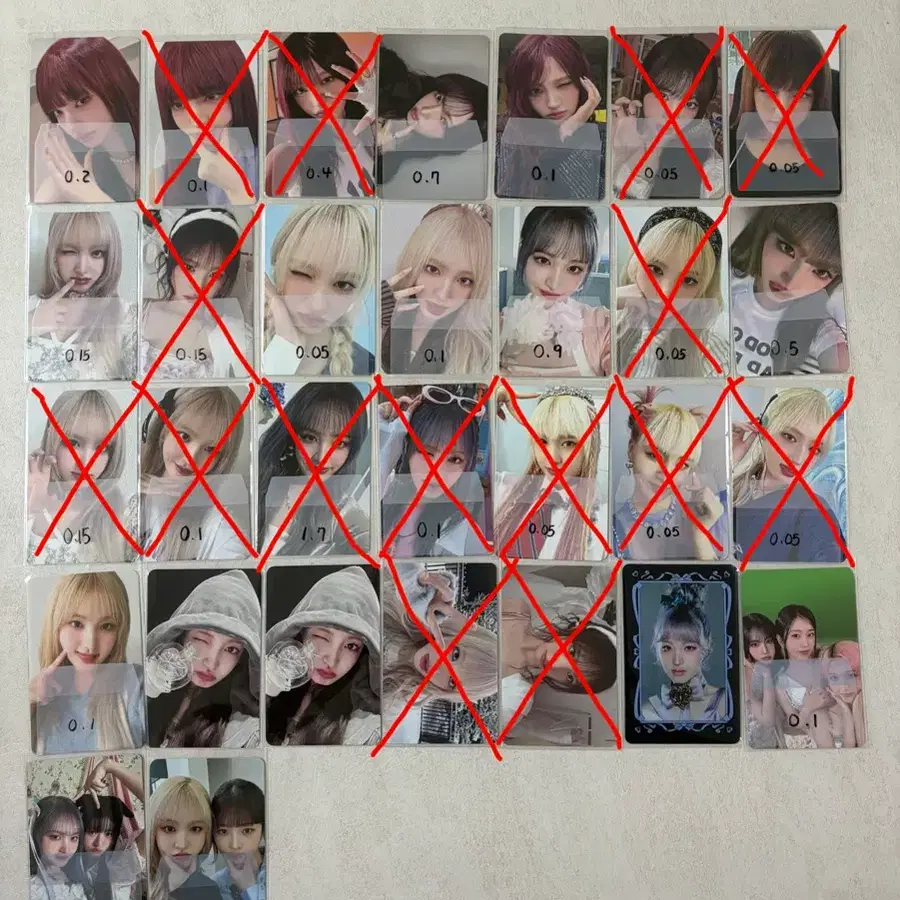 아이브 리즈 포카 판매:)