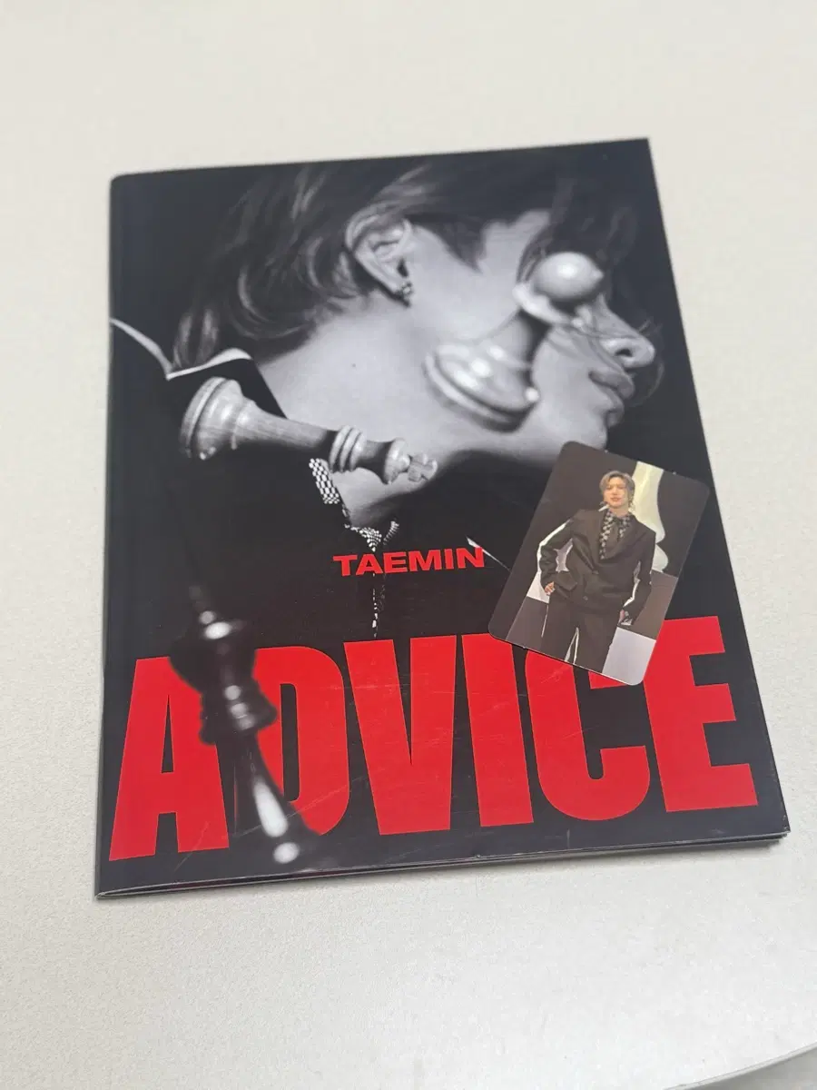 샤이니 태민 어드바이스 ADVICE 개봉 양도 (포카포함)