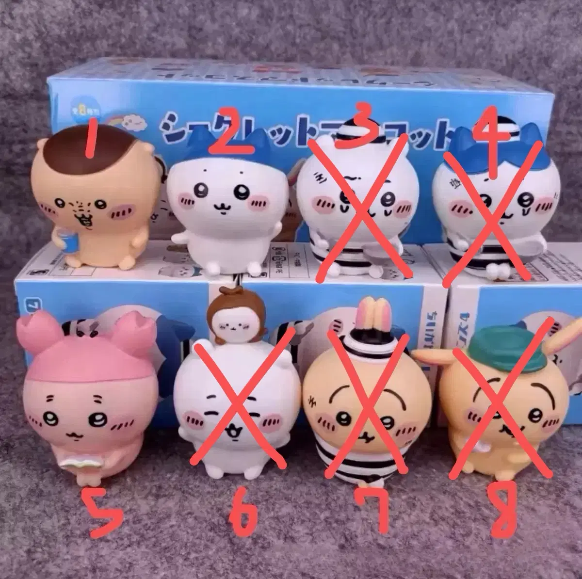 치이카와 죄수버전 피규어
