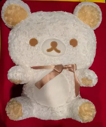 시스템 서비스 화이트 로즈 봉제 인형 프리미엄 코리락쿠마/봉제 인형 XL