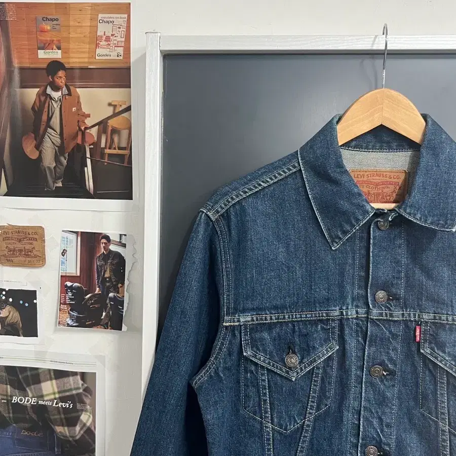 90s Levis 리바이스 빅E 71557 3세대 데님 트러커