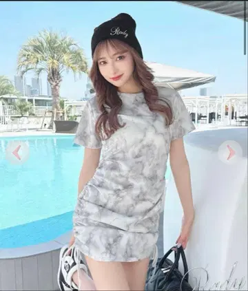 대리석 패턴 원피스 RADY