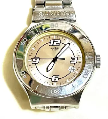 Swatch IRONY 스와치 아이로니 남성용 손목시계 실버 다이얼
