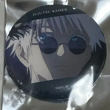 주술회전 회옥옥절 고죠 사토루 캔뱃지 TSUTAYA