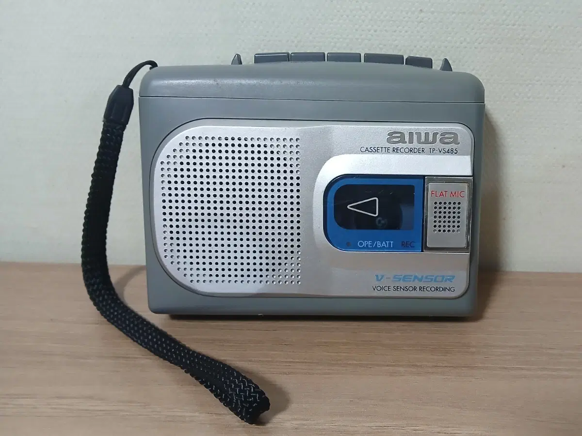 아이와(aiwa) 휴대용 카세트 레코드(TP-VS485)/워크맨/빈티지 오디오