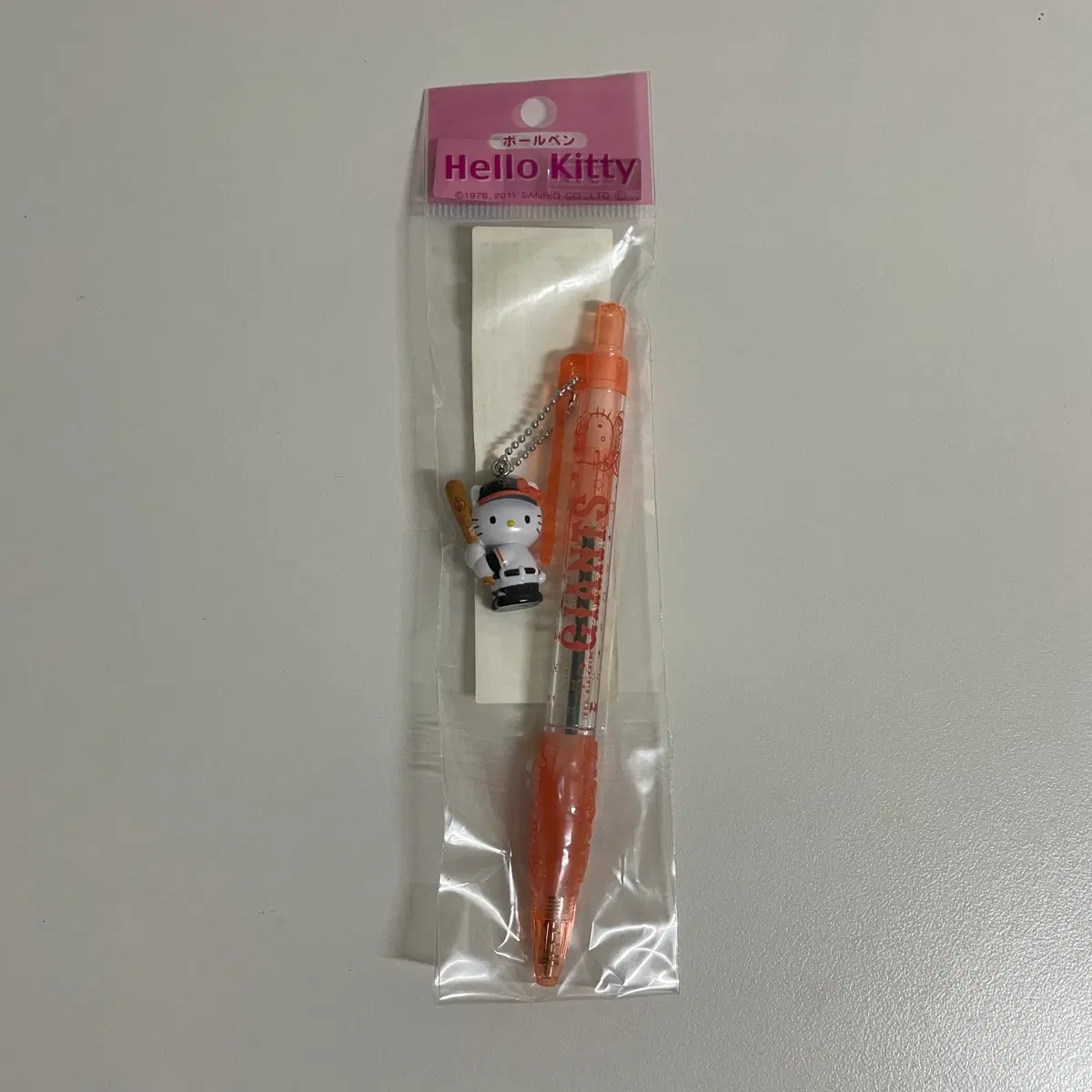 고전 키티 야구 볼펜