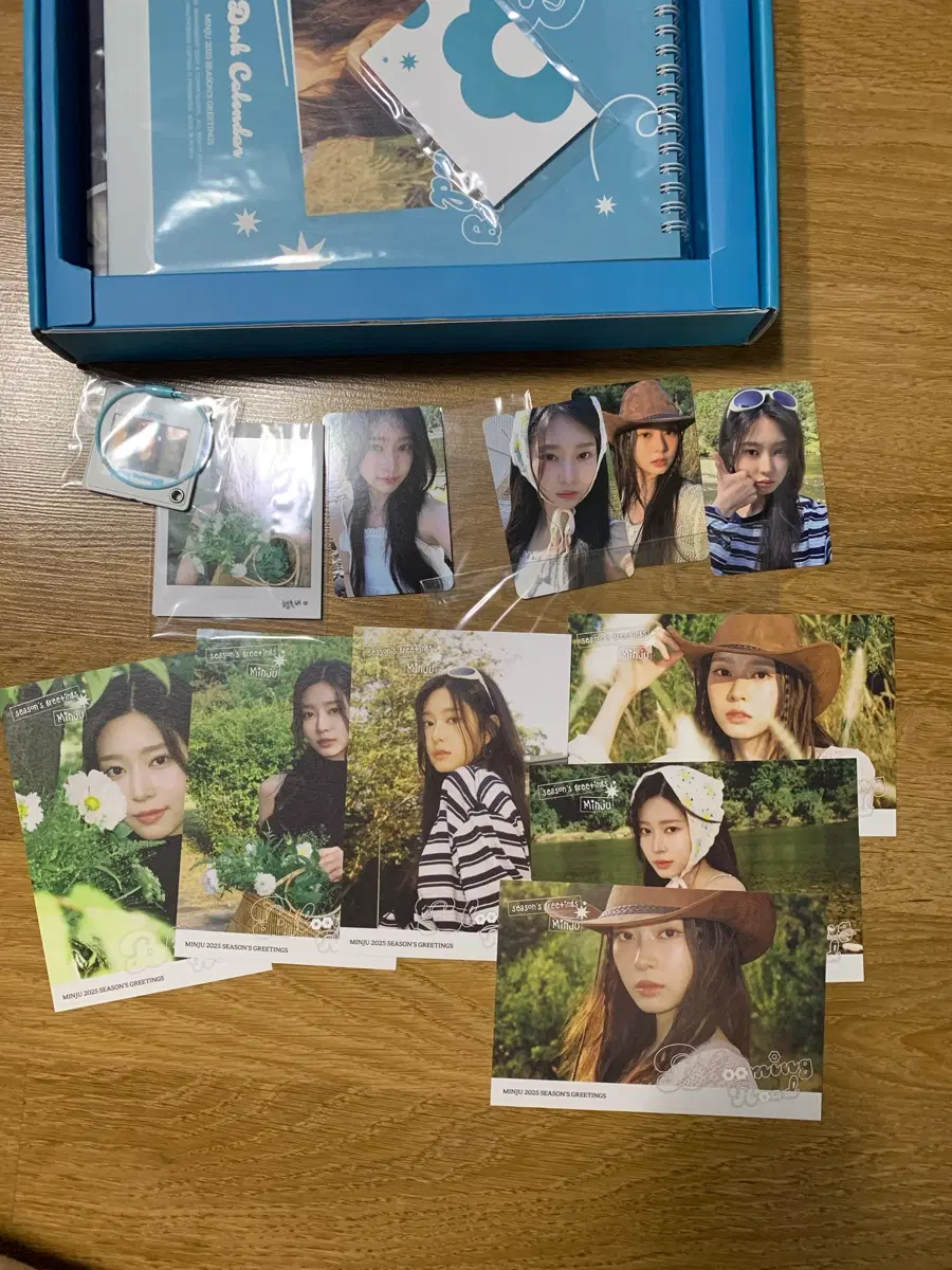 Iz*one Minjoo goods poca postcard snapshot