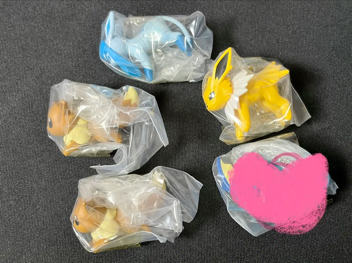 포켓몬스터 연결 주렁주렁 마스코트 12탄, 13탄 가챠 이브이즈 키링