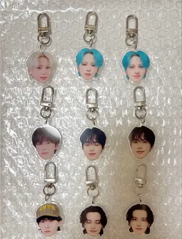JO1 캡슐 토이 얼굴 아크릴 키링