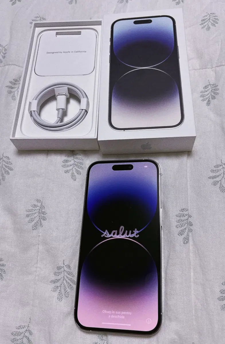 애플 아이폰 14 프로 256GB 자급제폰 실버