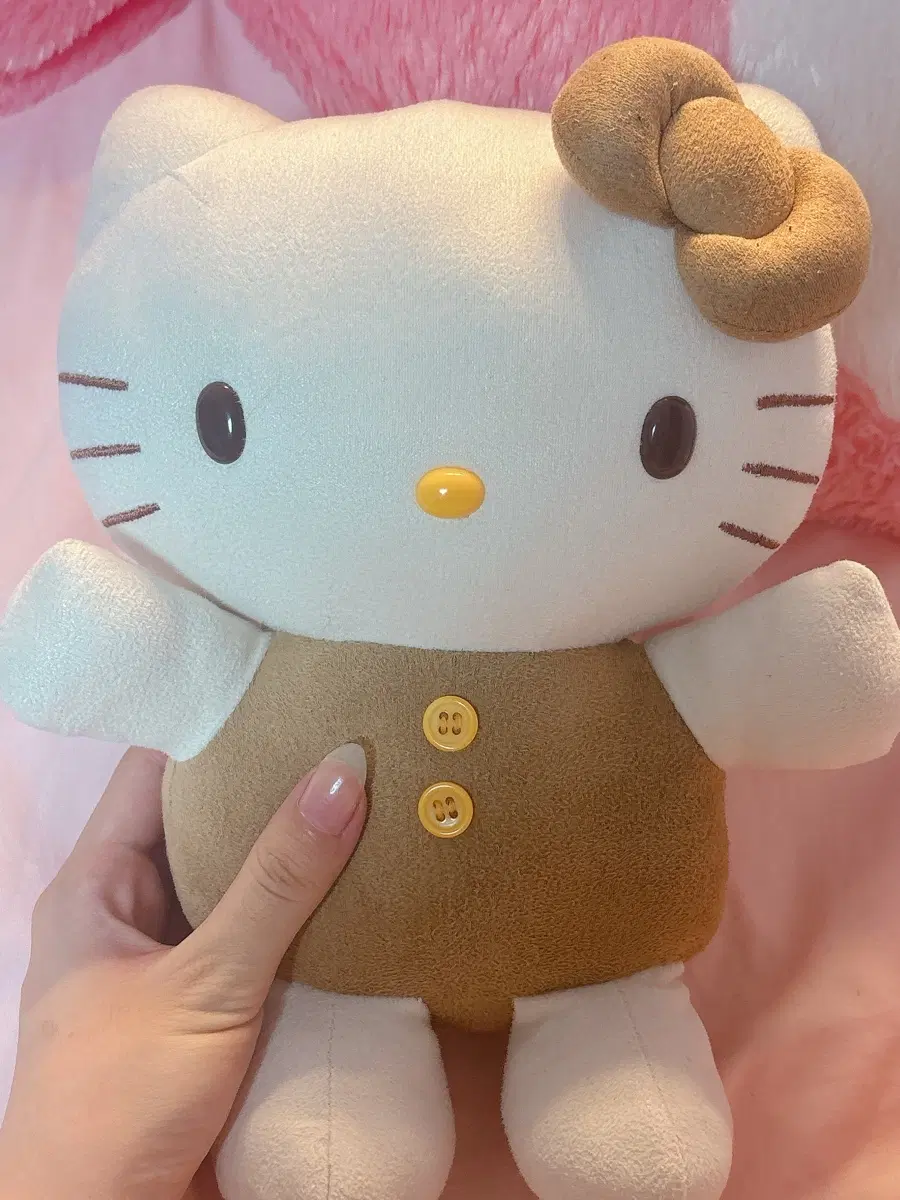 헬로키티 브라운 인형