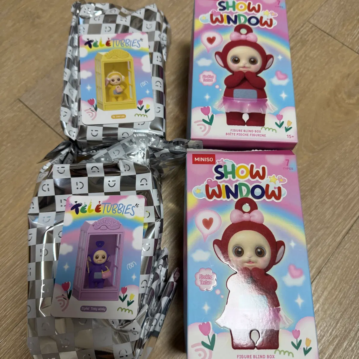 미니소 텔레토비 쇼윈도우 DJ나나 보라돌이