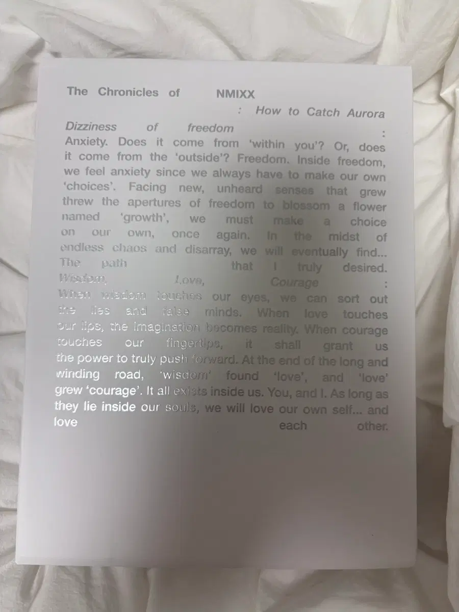 엔믹스 nmixx 비하인드 포토북