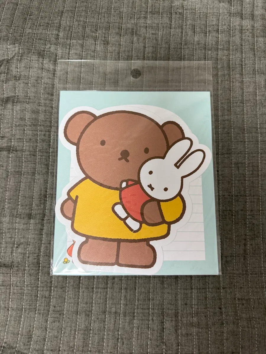 정품 미피 보리스 다이컷 편지지 세트 새상품