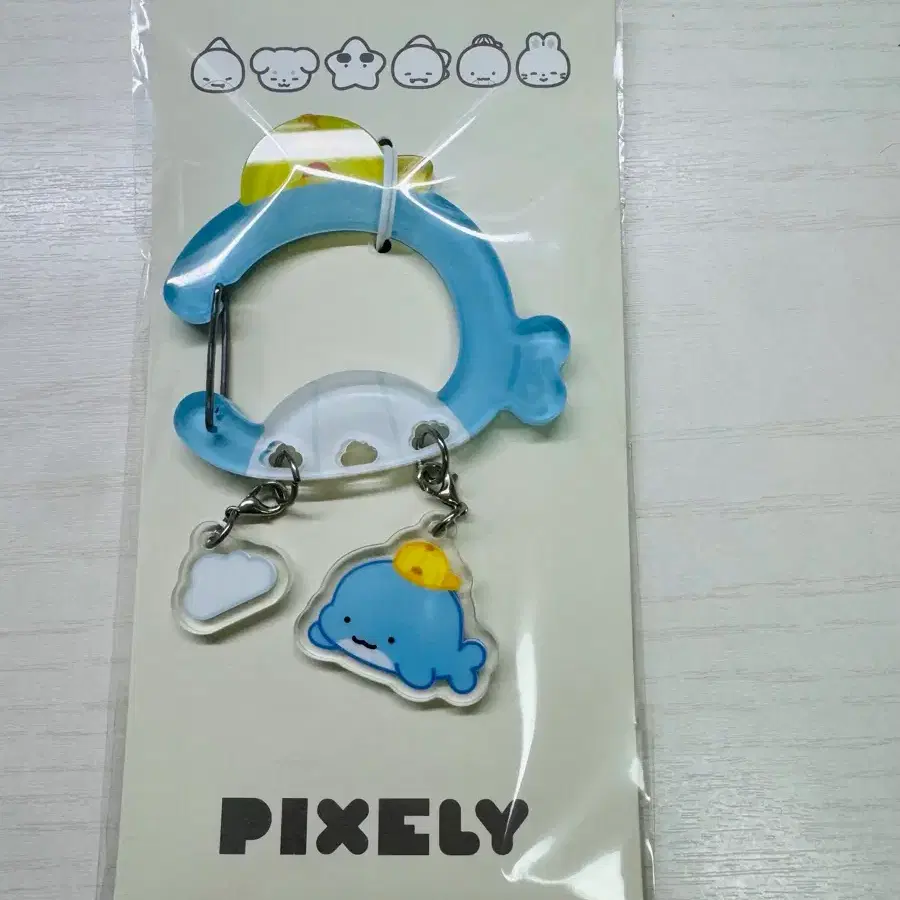 픽셀리 팝업 잠뜰 아크릴 카라비너 판매 양도 원가이하