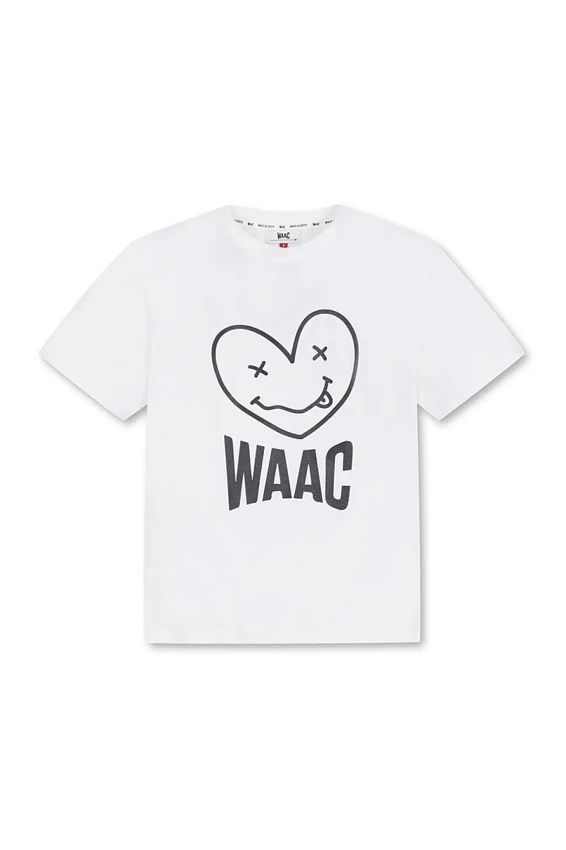 왁[WAAC X 에몽]여성 라운드 티셔츠 새제품