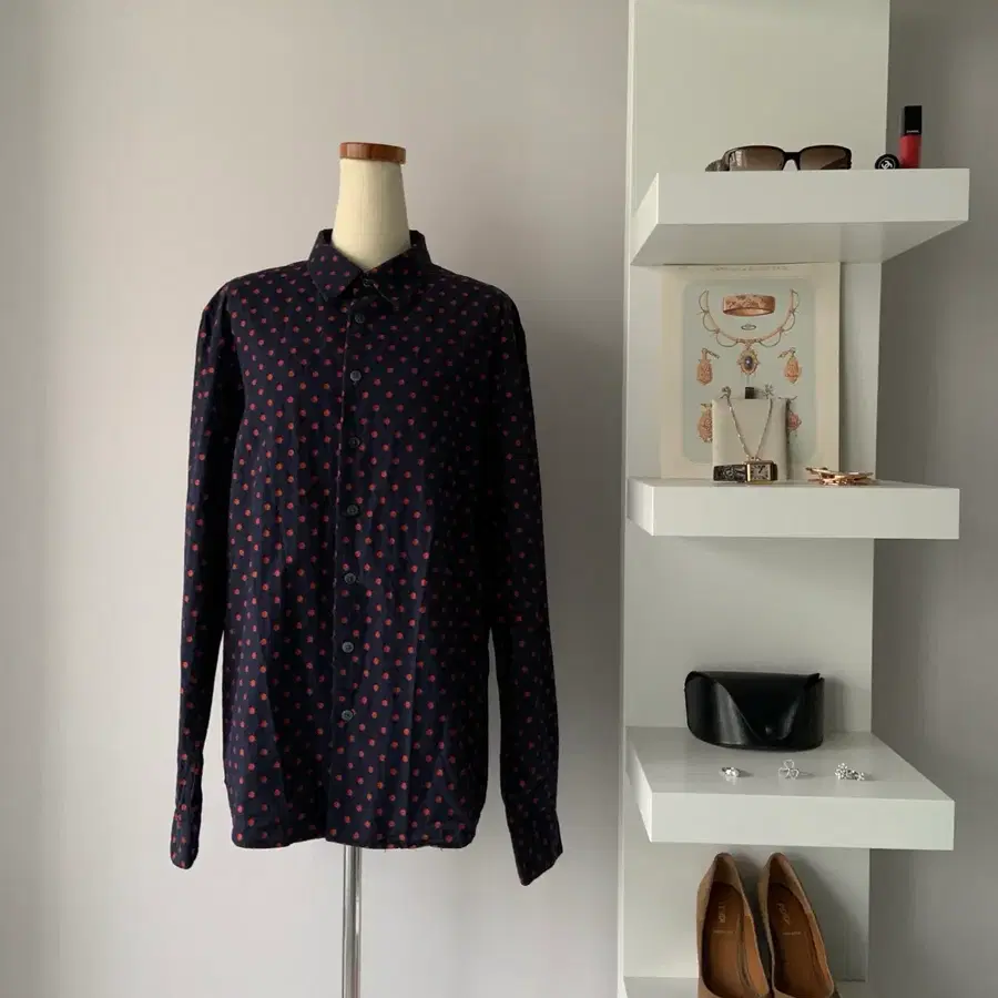[55] 폴스미스 진(Paul Smith) 도트 패턴 코튼 셔츠
