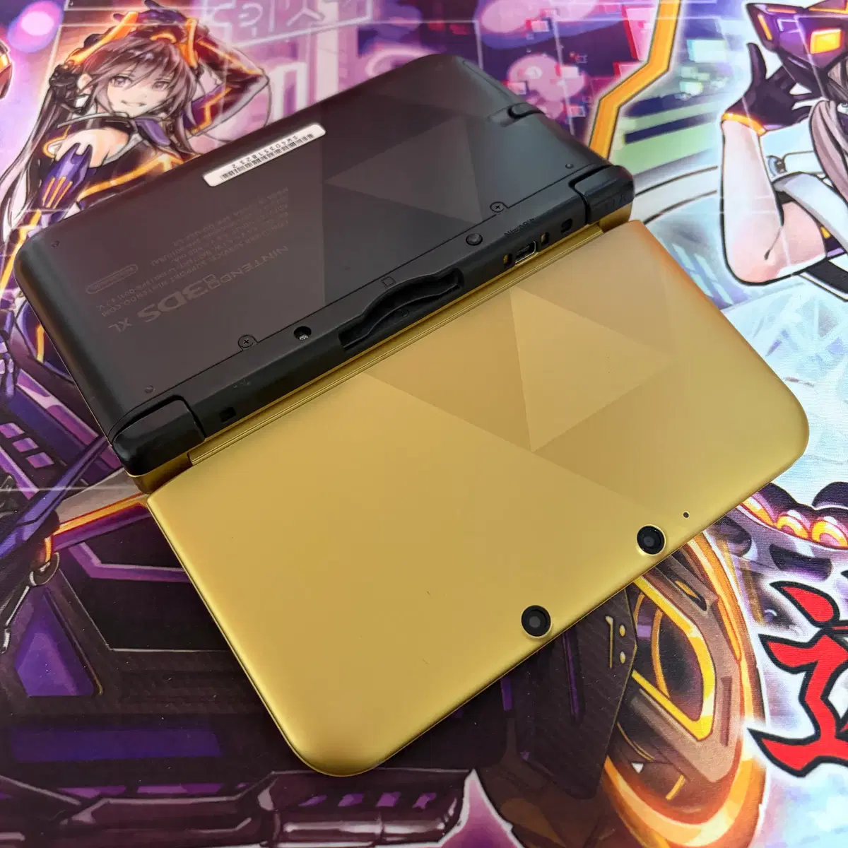 닌텐도 3DS XL 젤다 트라이포스 에디션 게임기 SS급(포켓몬레드,뱅크