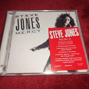 새상품 STEVE JONES / MERCY 리마스터 CD