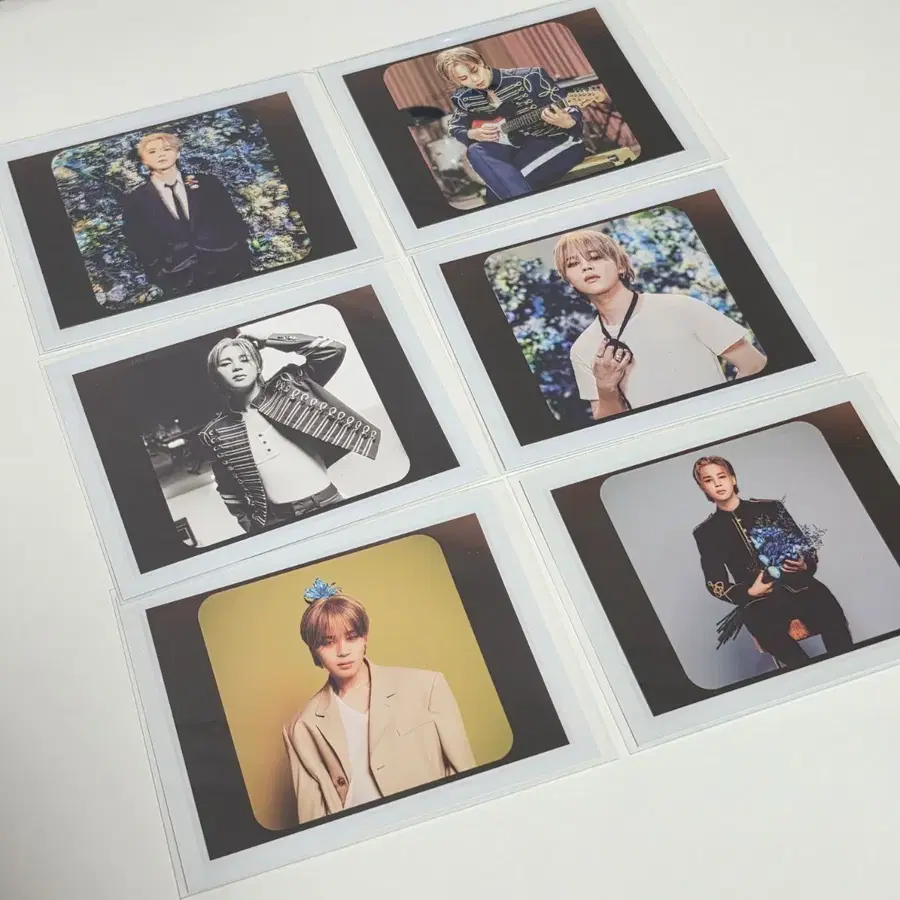 일괄) 지민 뮤즈 앨범 인스턴트 폴라로이드 포카 방탄 jimin muse bts