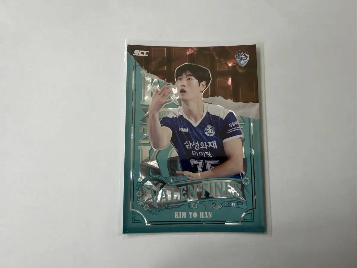 2024-25 SCC KOVO 카본 발렌타인 삼성화재 김요한