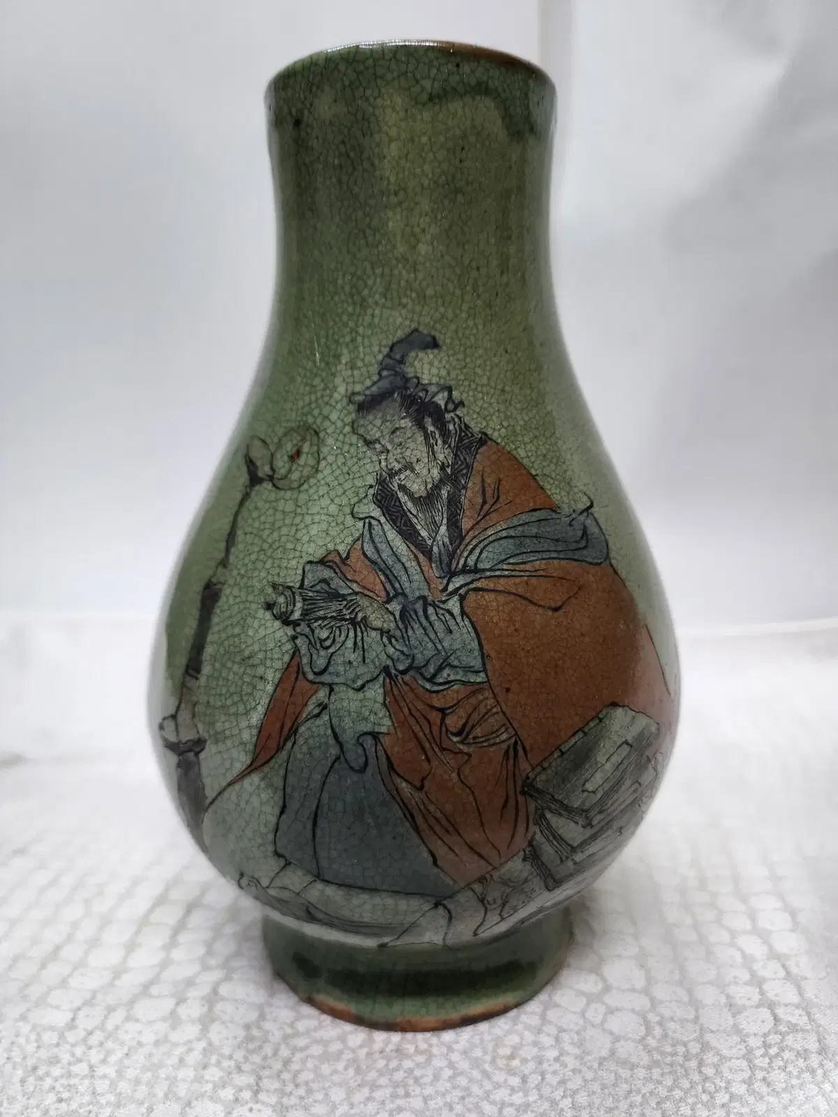 중국도자기 화병