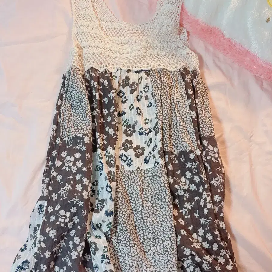패치워크 모리걸 옷