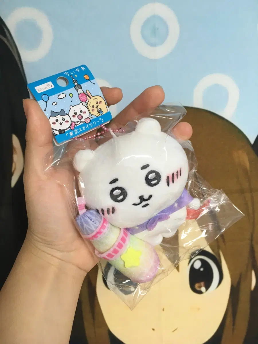 먼작귀 치이카와 스카이트리 도쿄 한정 키링 마스코트 누이구루미