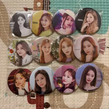 TWICE 캔뱃지 묶음 판매 쯔위