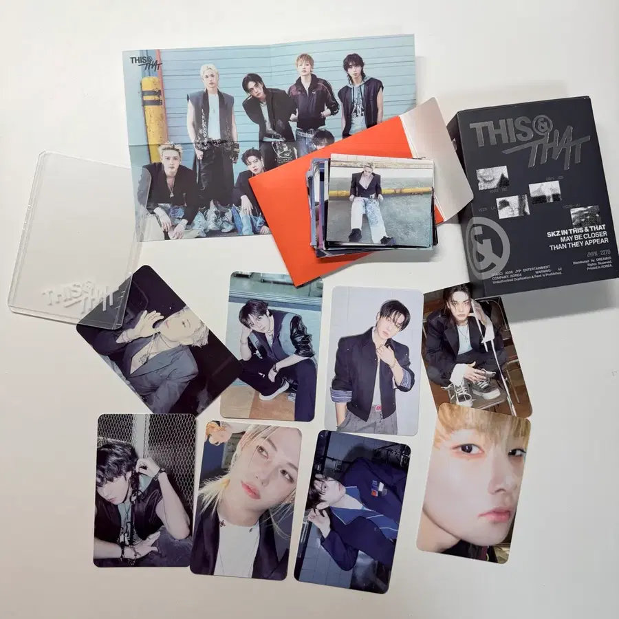 스트레이 키즈 디스앤댓 팬즈 ver. 개봉앨범